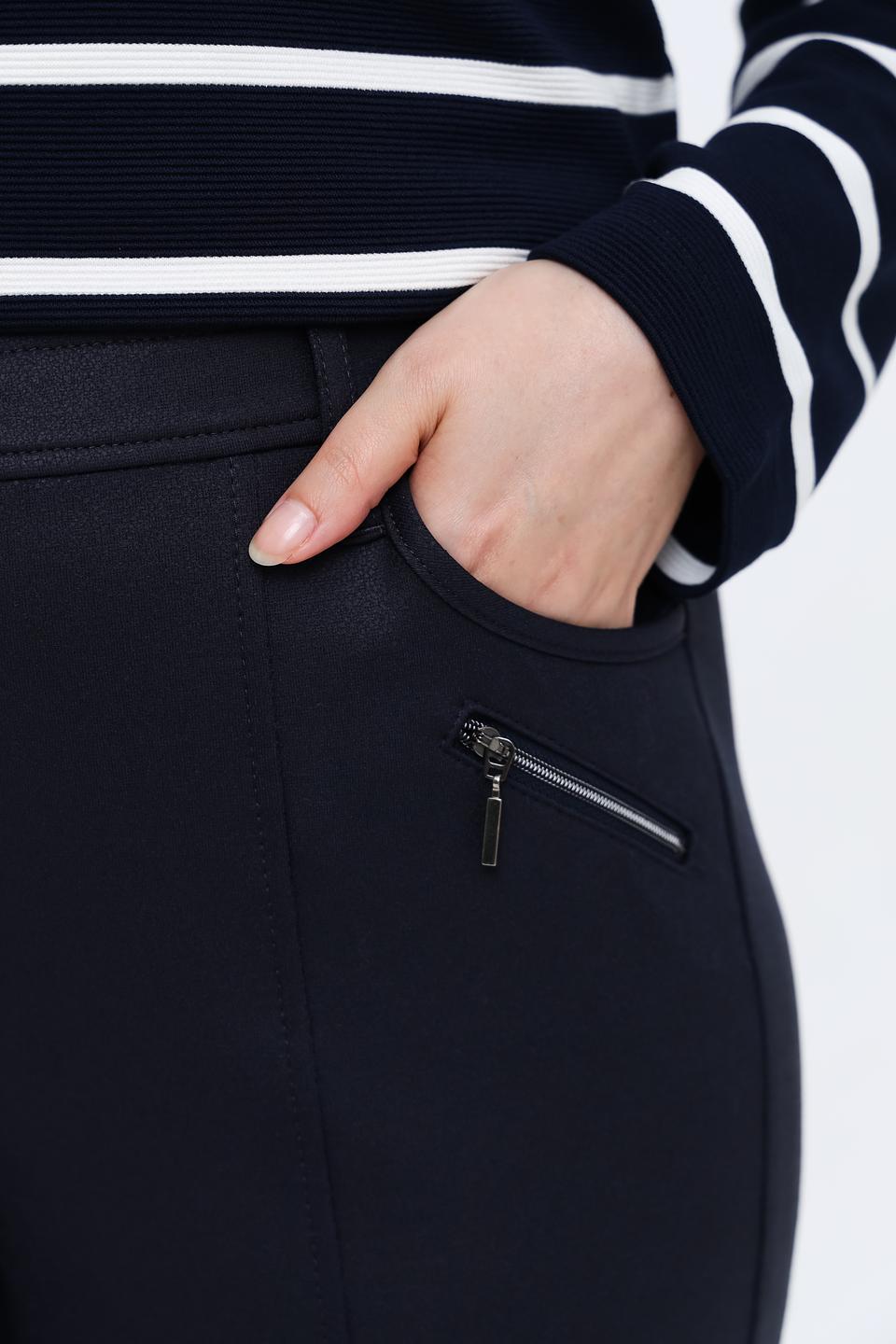 Брюки Frank Walder классические темно-синие