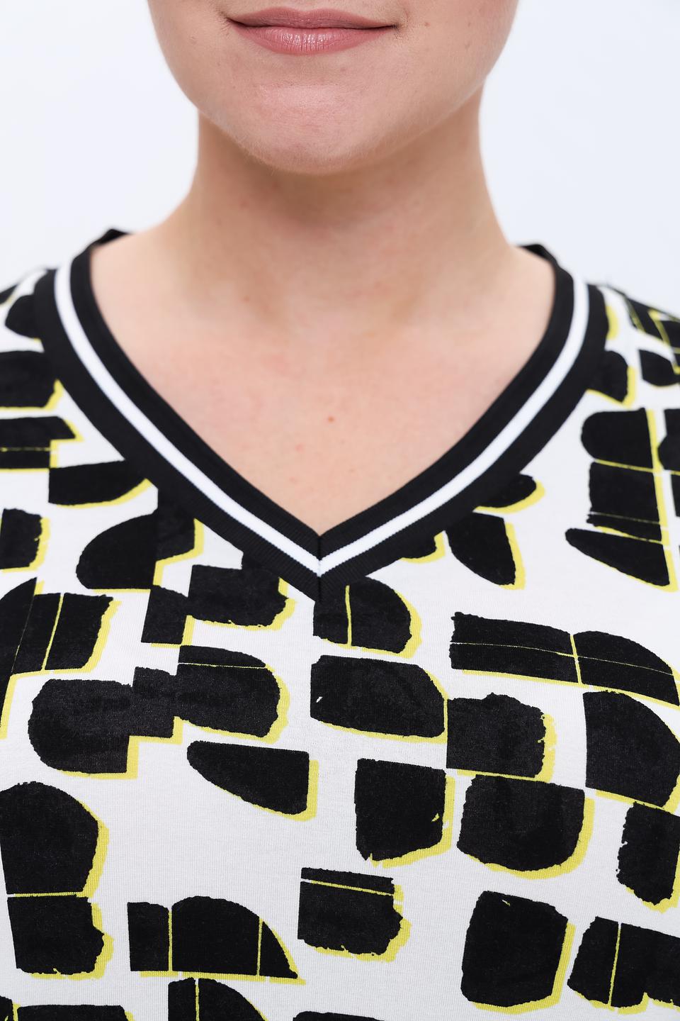 Футболка Frapp с принтом