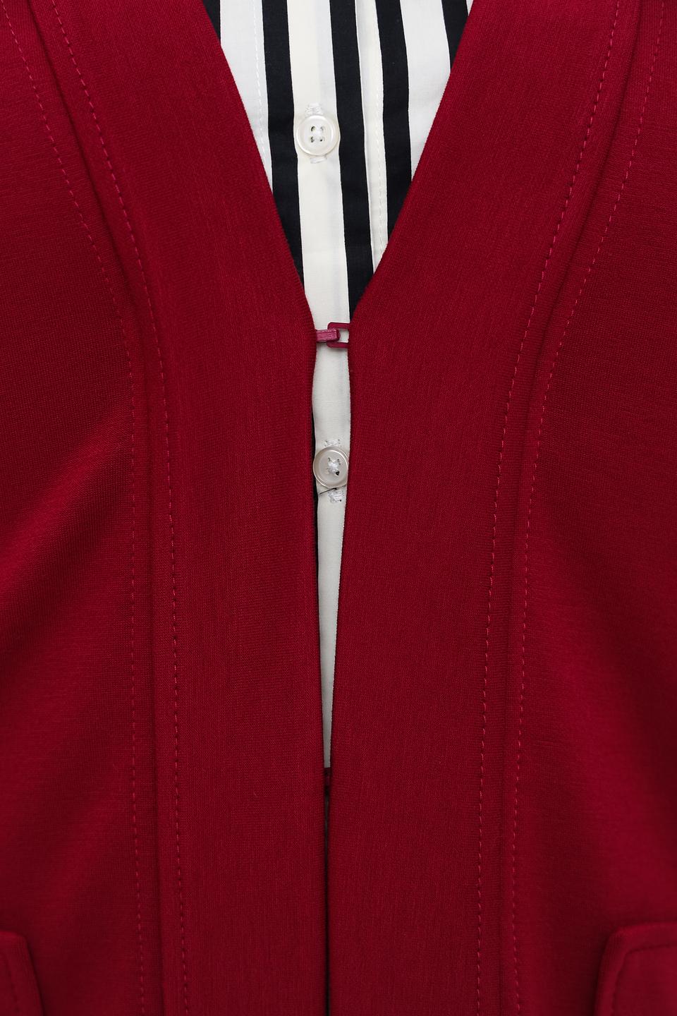 Жилет Rabe collection бордовый