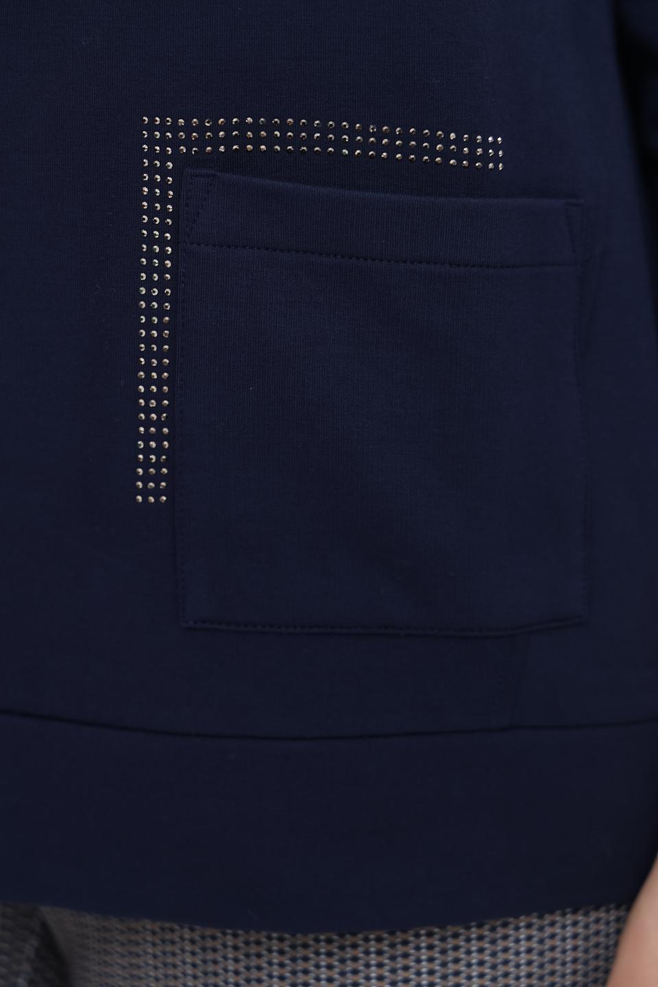 Пуловер Via Appia DUE темно-синий