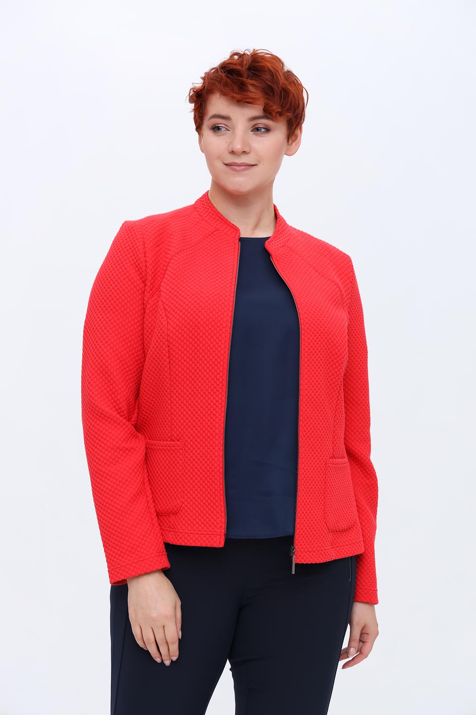 Жакет Frank Walder стеганый красный