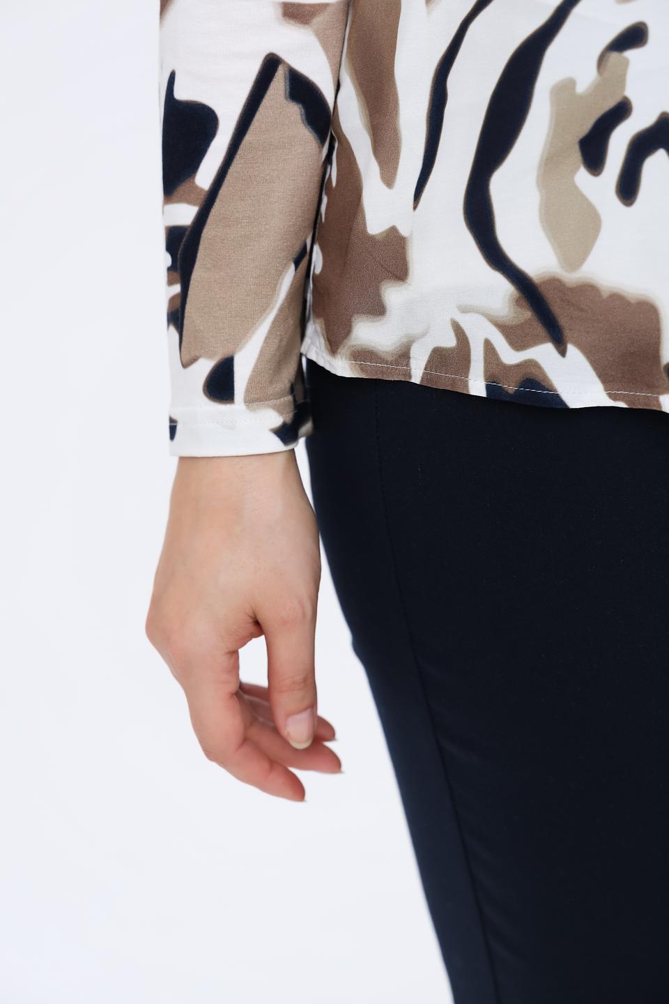 Блуза Frank Walder с принтом