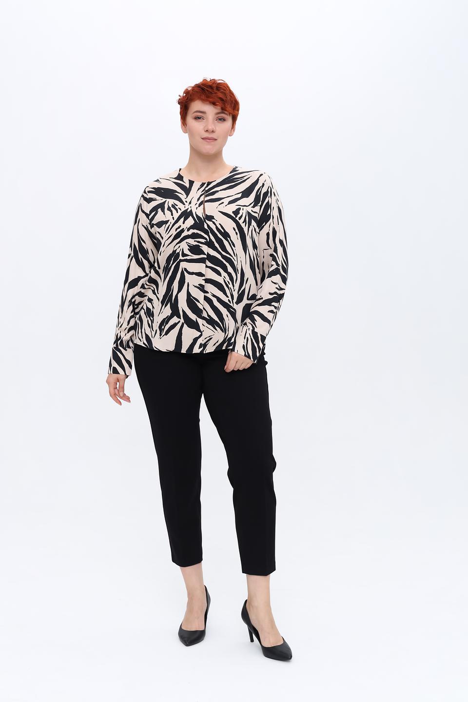 Брюки Taifun чёрные прямые