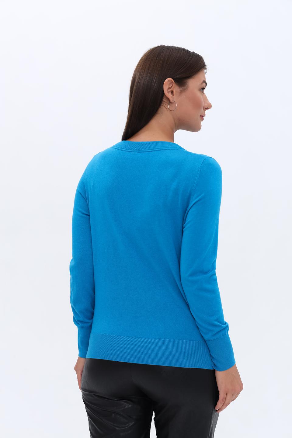 Пуловер Marc Cain бирюзовый