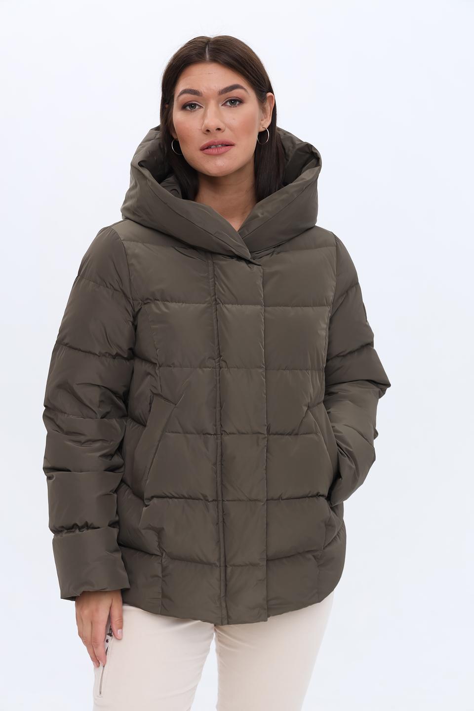 Куртка Luisa Cerano хаки с капюшоном