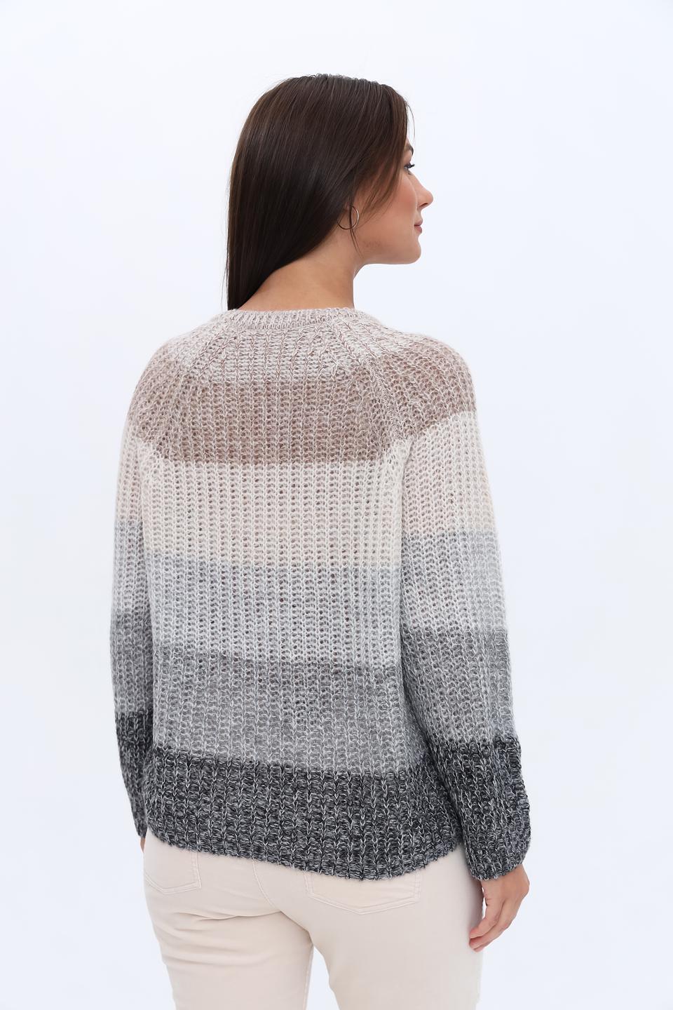 Пуловер Lecomte с градиентом