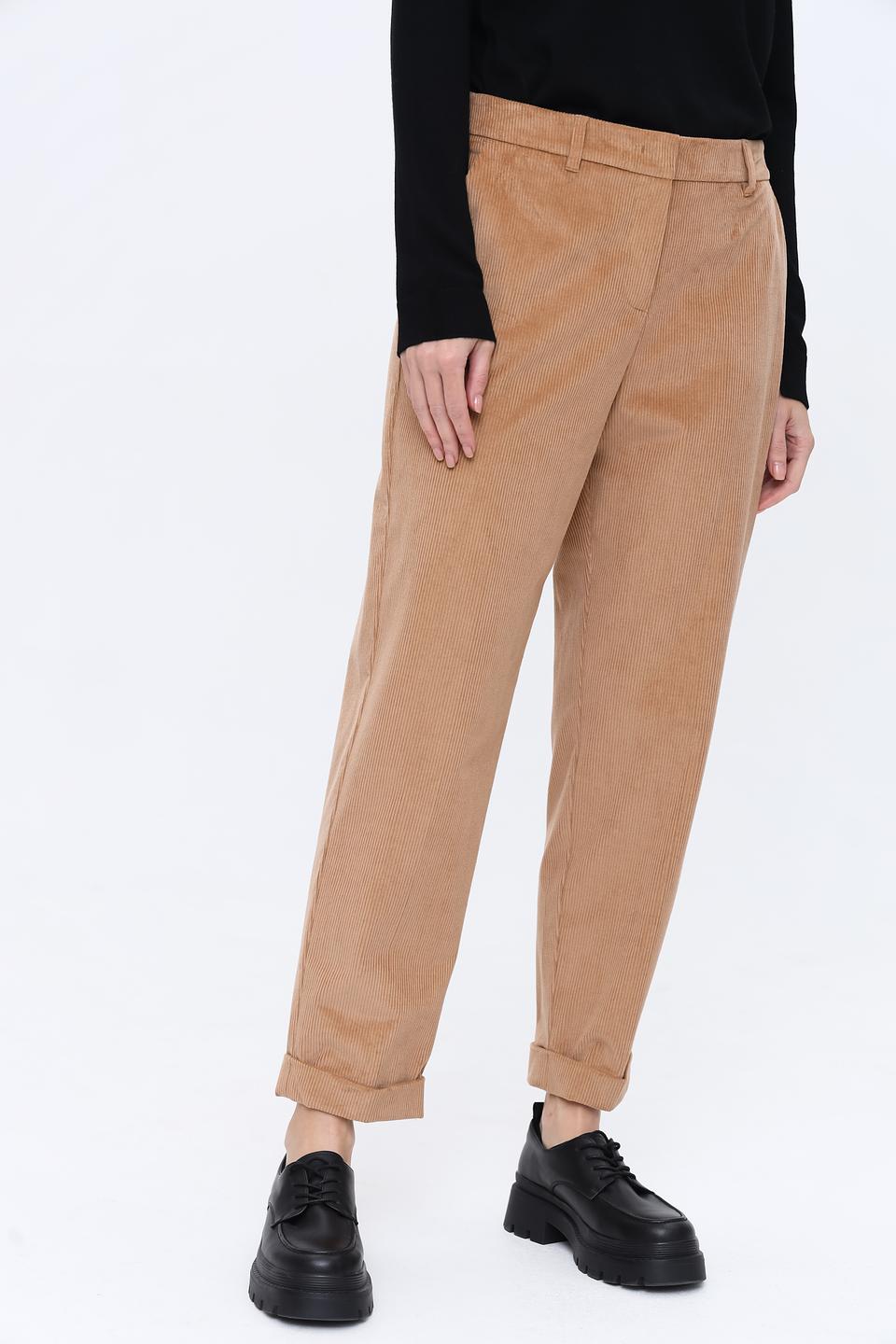 Брюки Penny Black вельветовые бежевые
