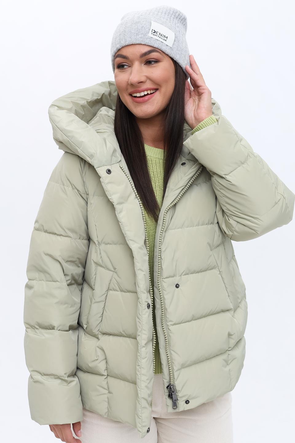 Шапка Tom Tailor denim серая