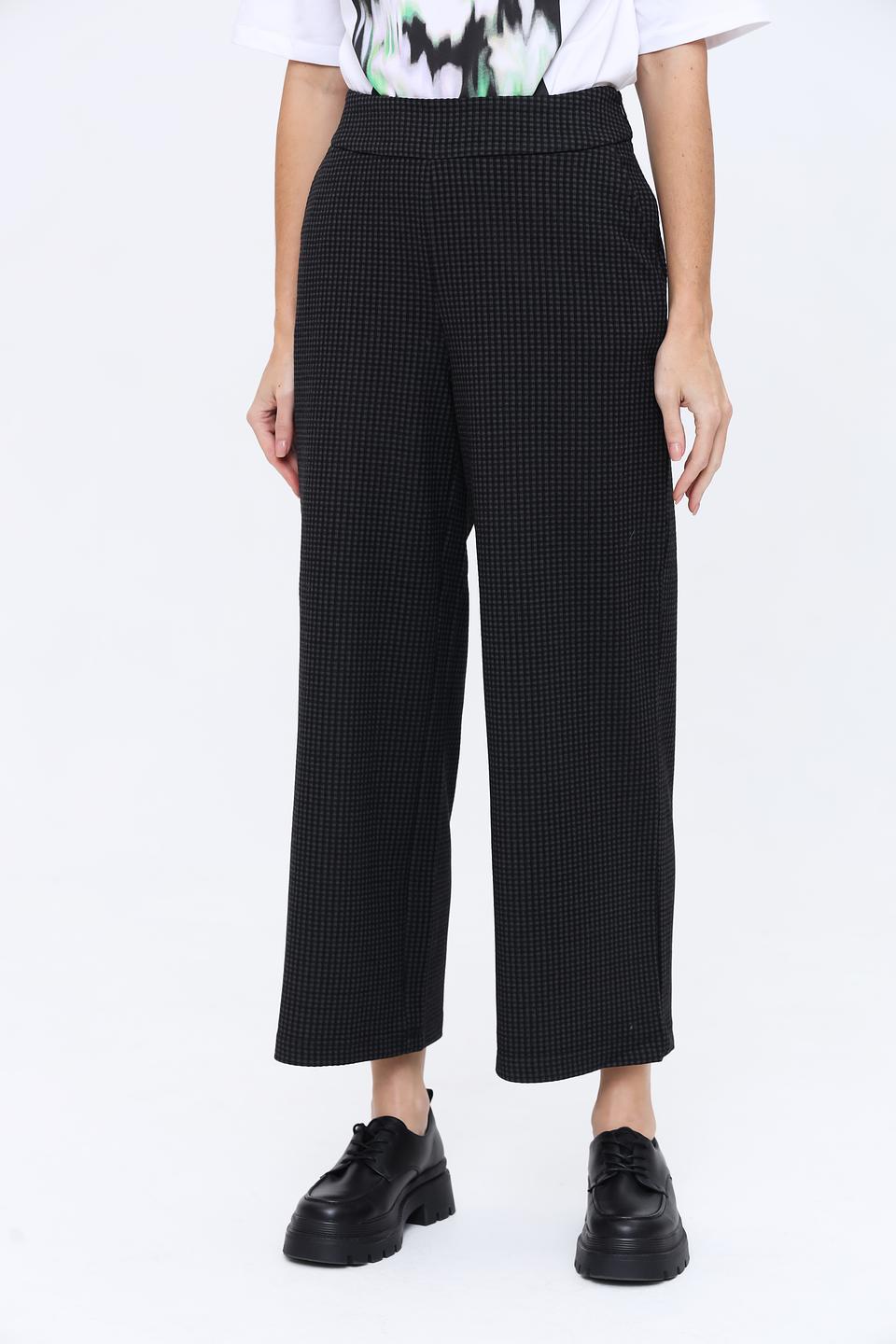 Брюки клёш Tom Tailor в клетку