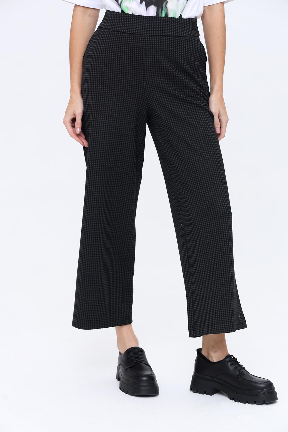 Брюки клёш Tom Tailor в клетку