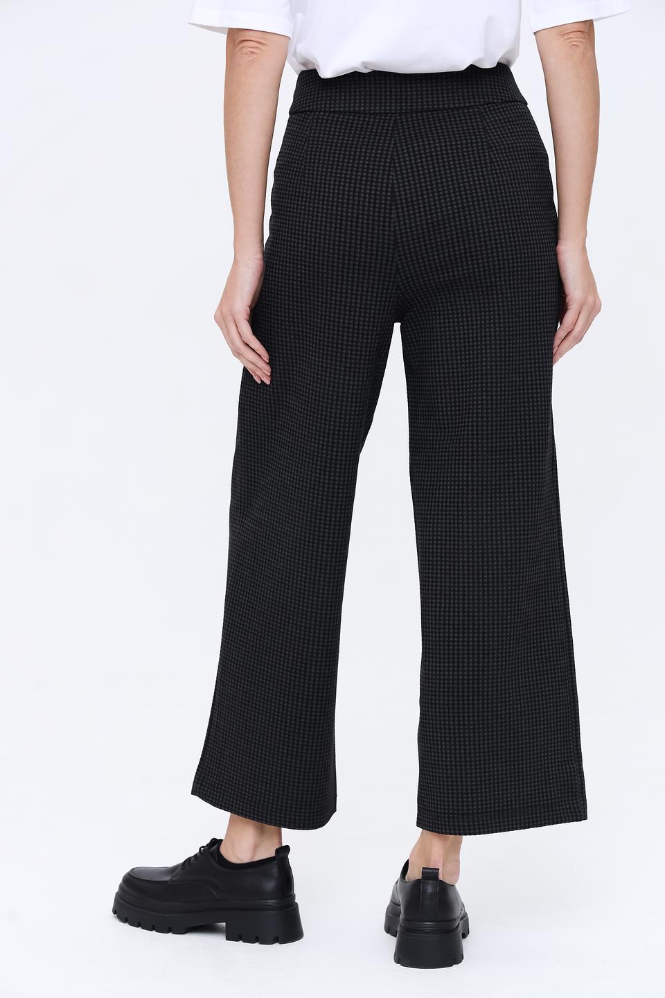 Брюки клёш Tom Tailor в клетку