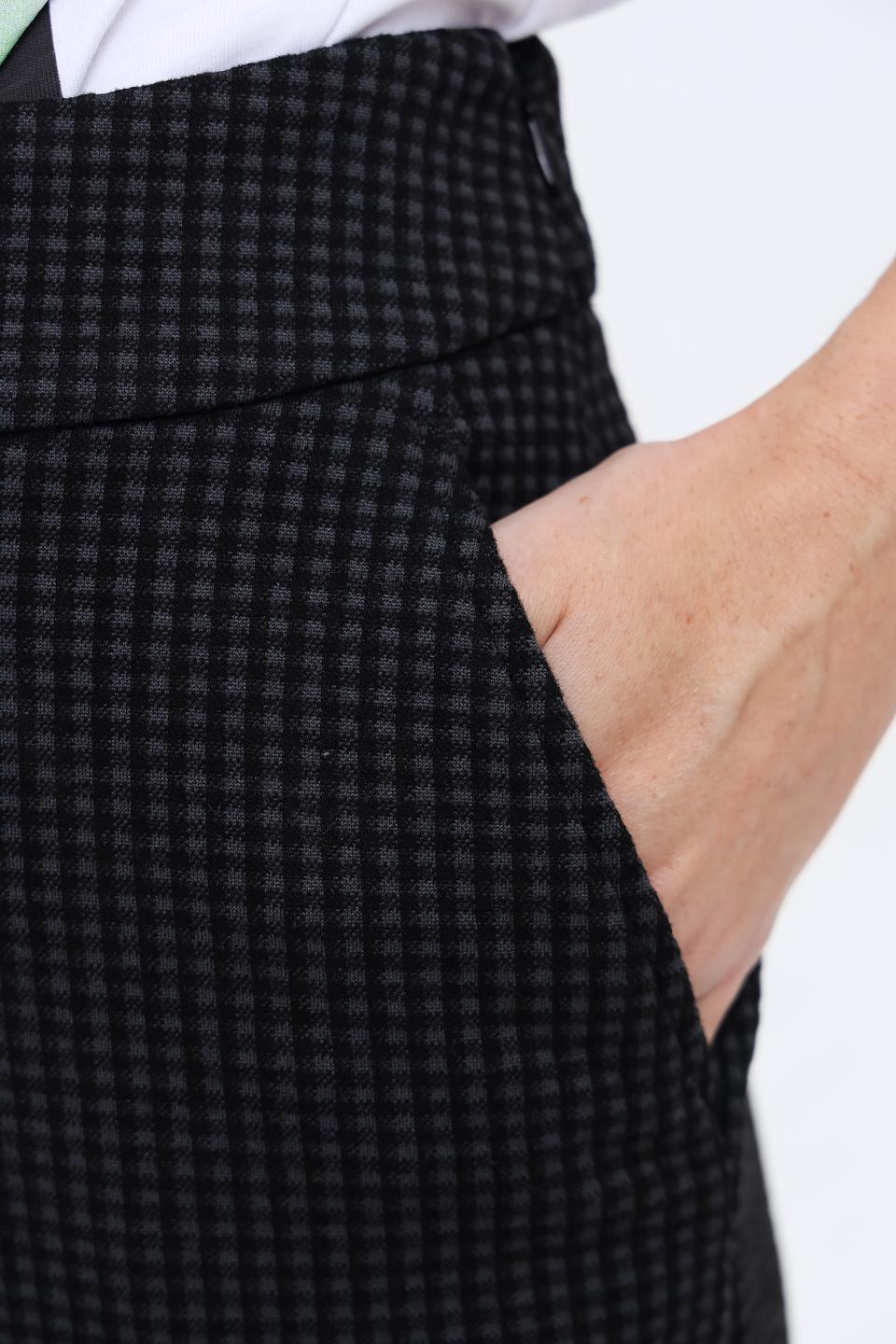 Брюки клёш Tom Tailor в клетку