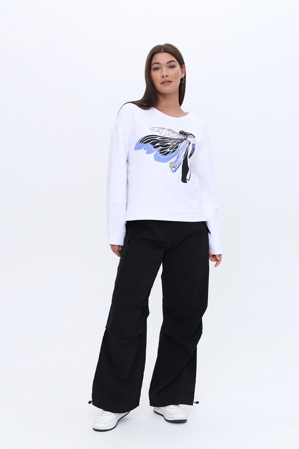 Брюки клёш Tom Tailor чёрные