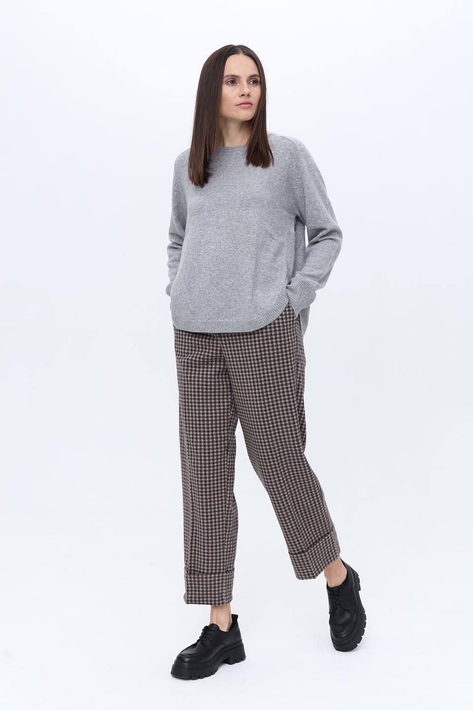 Брюки кл Tom Tailor в клетку