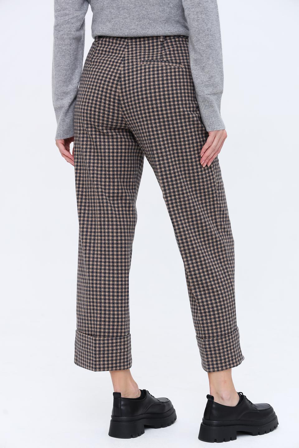 Брюки кл Tom Tailor в клетку