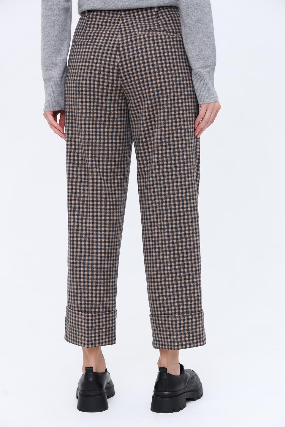 Брюки кл Tom Tailor в клетку