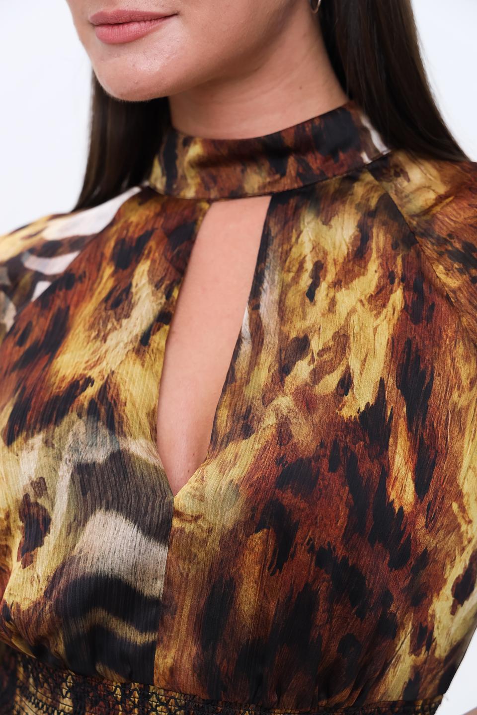 Платье Marciano с принтом