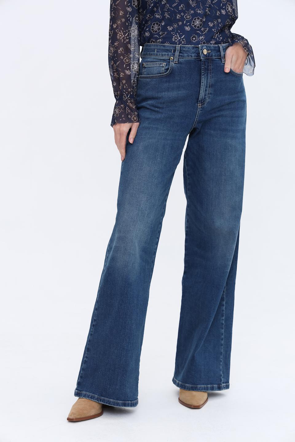 Джинсы клеш i Blues синие