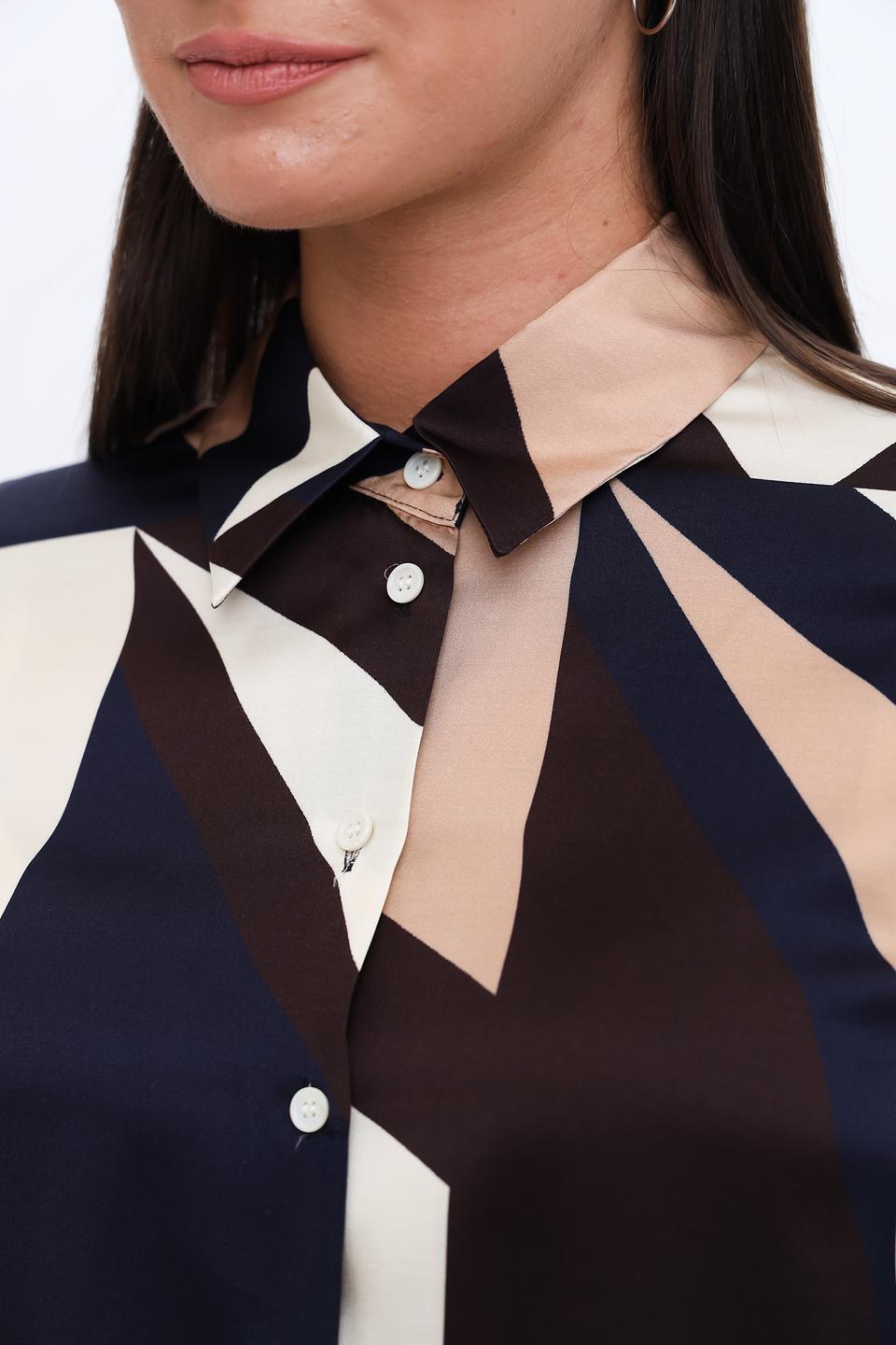 Рубашка Seidensticker геометрия