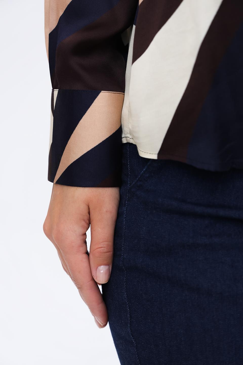 Рубашка Seidensticker геометрия