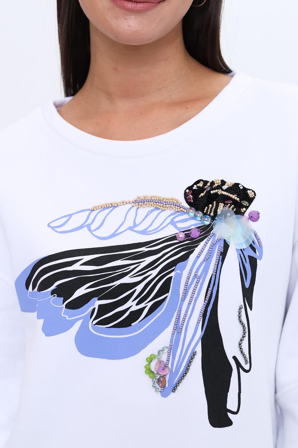 Пуловер Sportalm с принтом