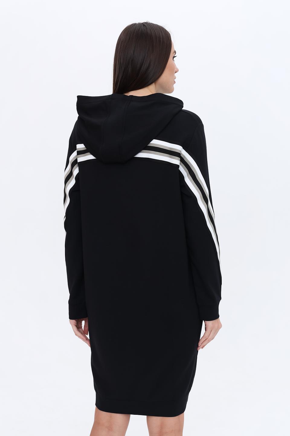 Платье Sportalm с принтом чёрное