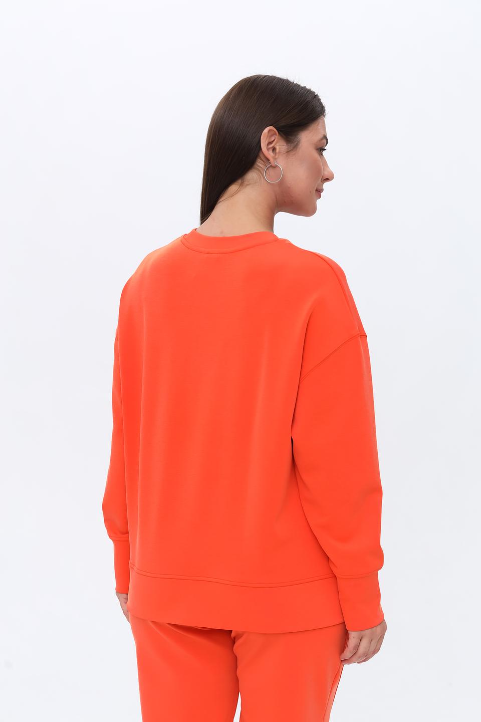 Пуловер Ulli Ehrlich Sportalm оранжевый