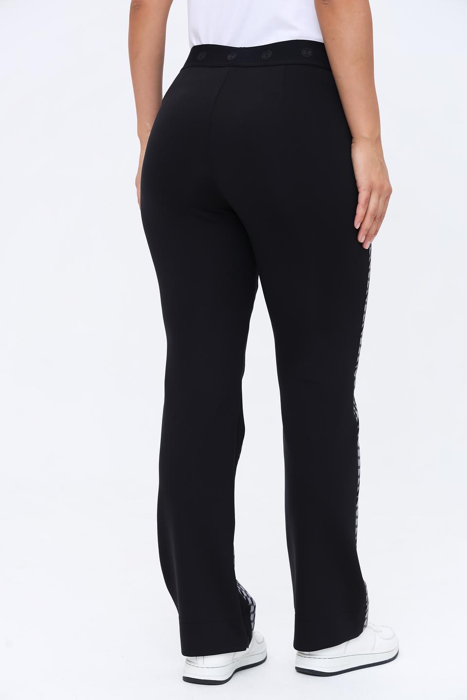 Брюки Ulli Ehrlich Sportalm с принтом серые