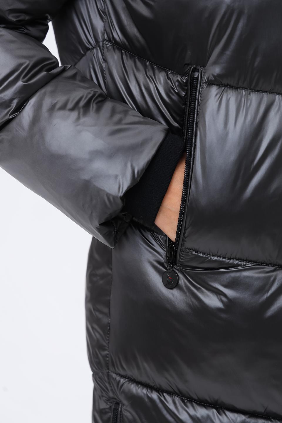 Пальто Frieda and Freddies стеганое чёрное