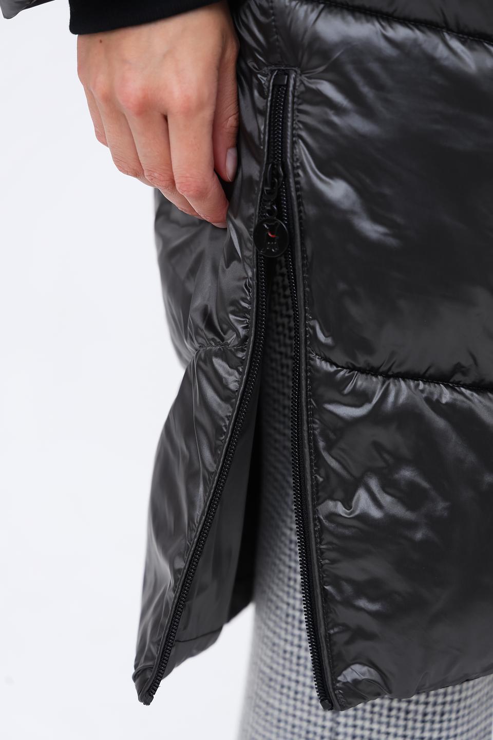 Пальто Frieda and Freddies стеганое чёрное