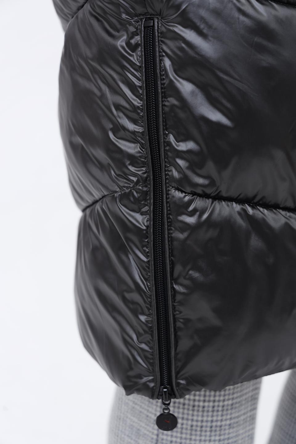 Пальто Frieda and Freddies стеганое чёрное