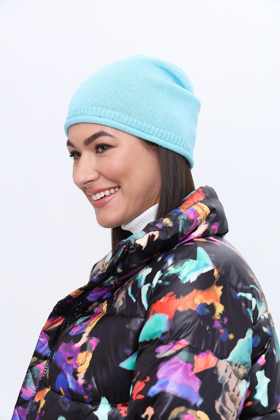 Шапка Seeberger голубая