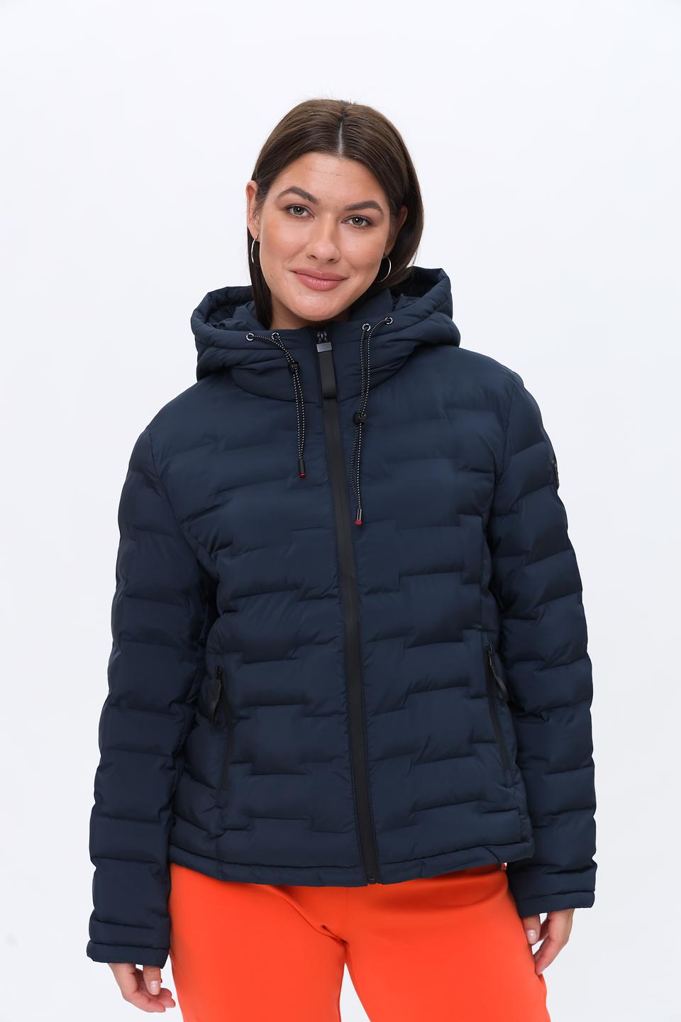 Куртка Time Zone стеганая синяя