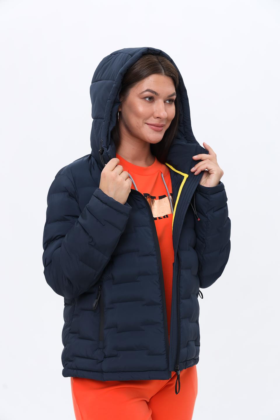 Куртка Time Zone стеганая синяя