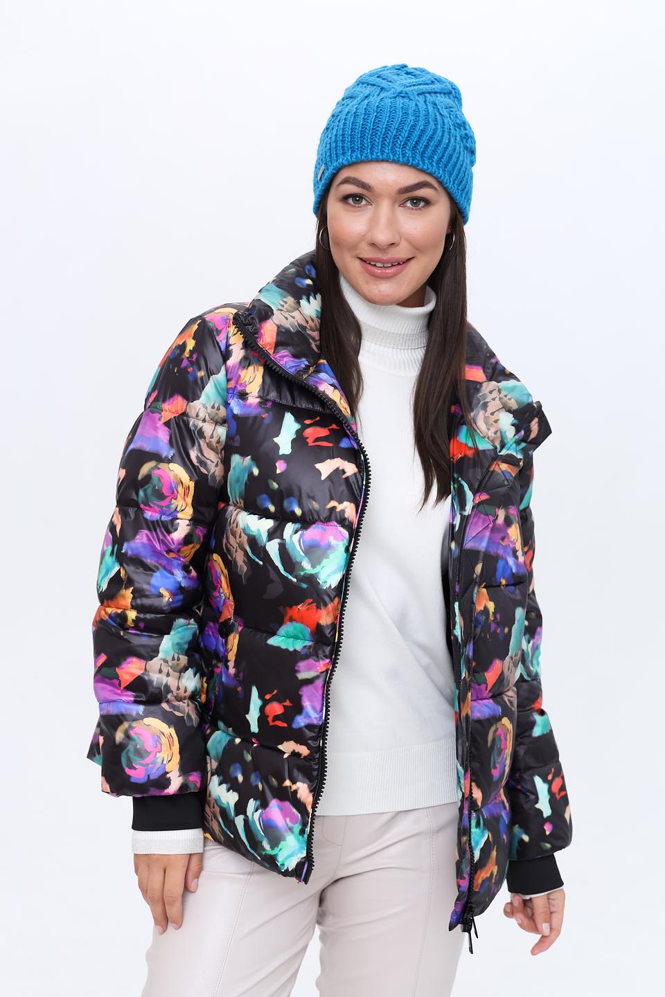 Шапка Seeberger вязаная бирюзовая