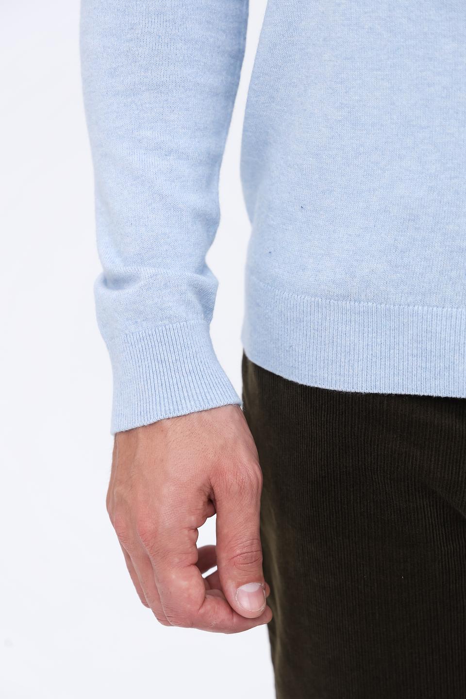 Джемпер Basefield V-neck голубой