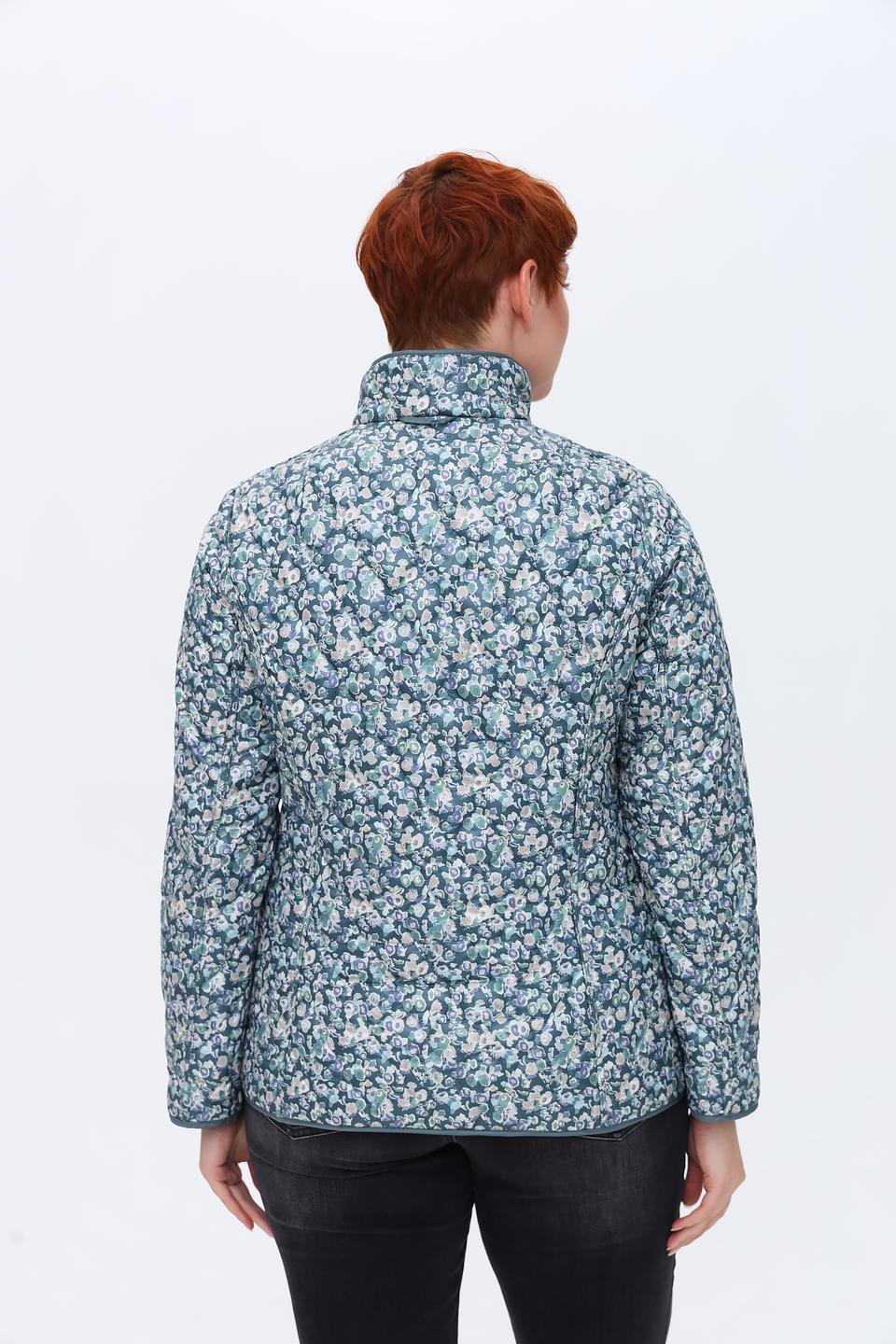 Куртка Lebek стеганая бирюзовая