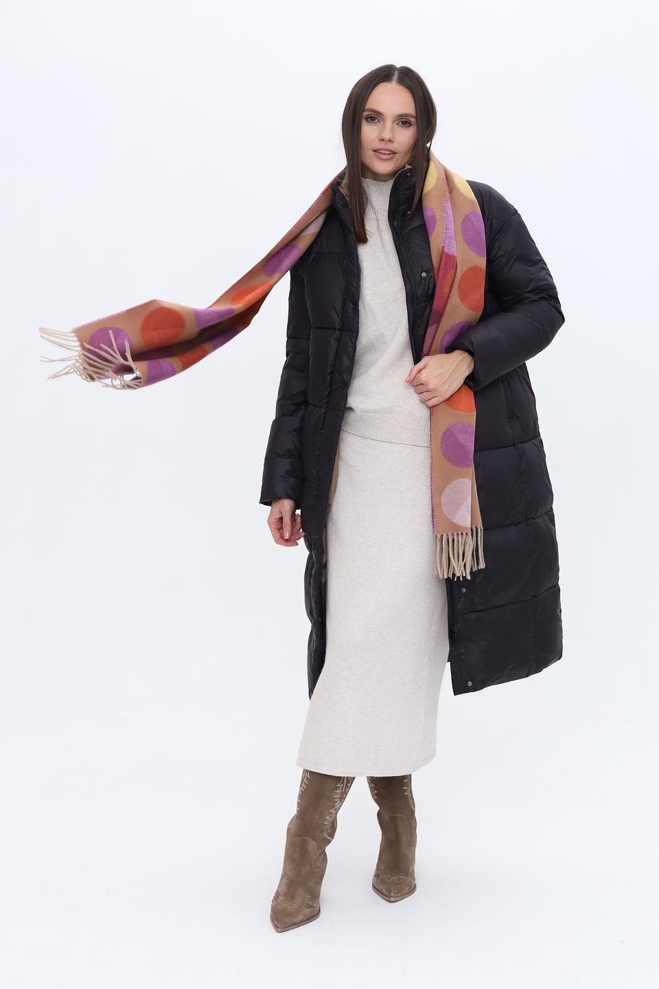 Шарф Fraas с геометрическим принтом