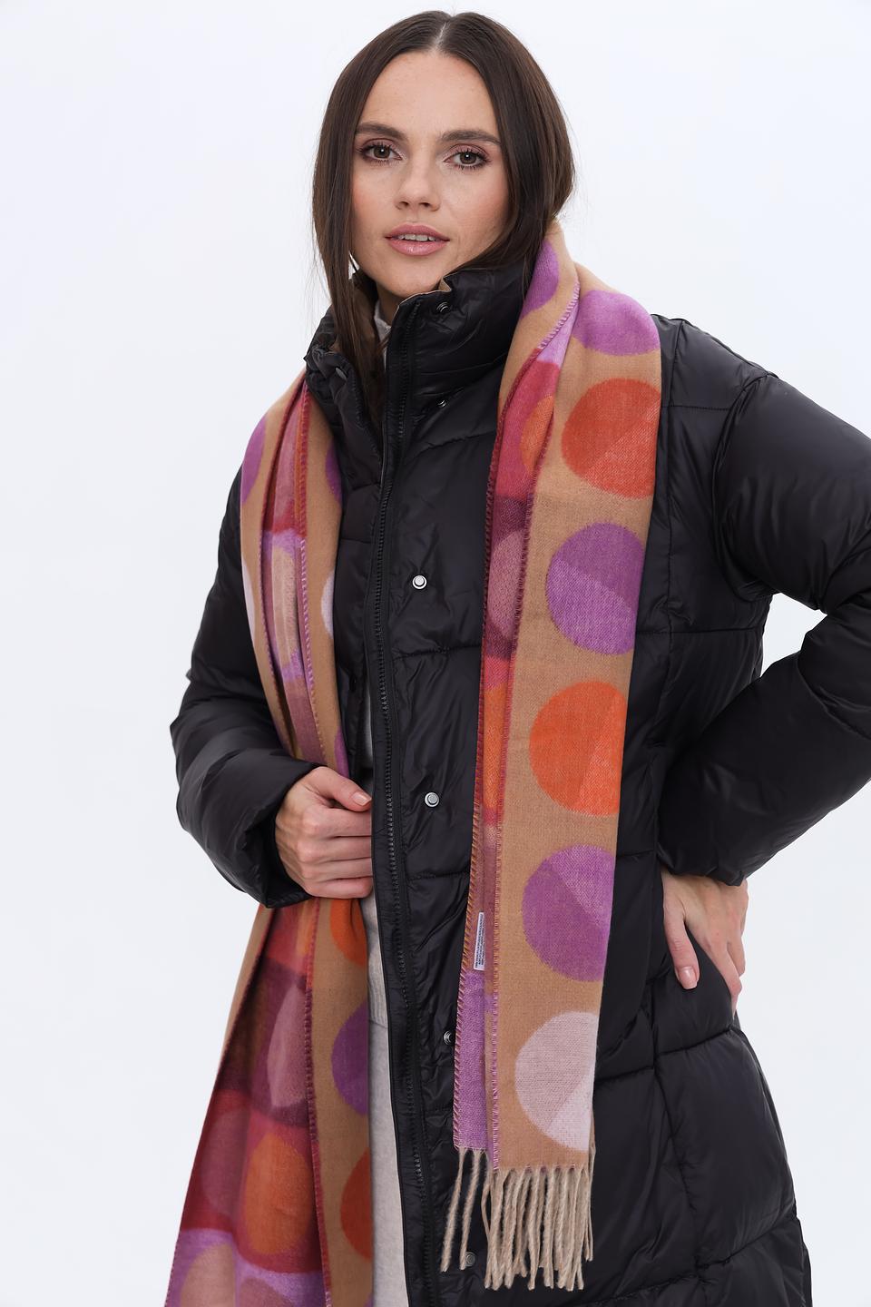 Шарф Fraas с геометрическим принтом