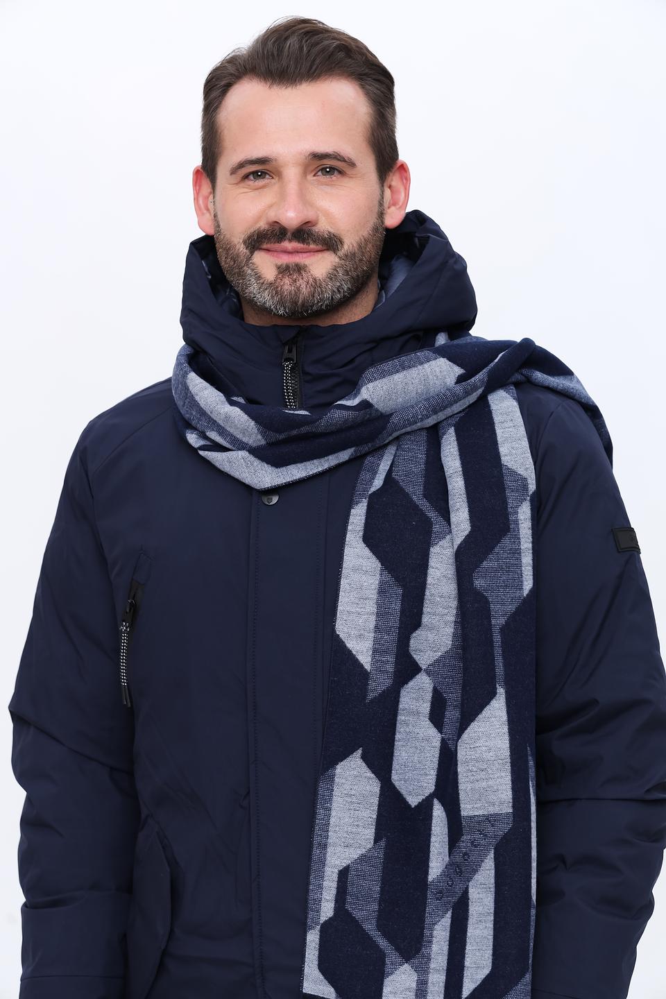 Шарф Bugatti ACC в клетку