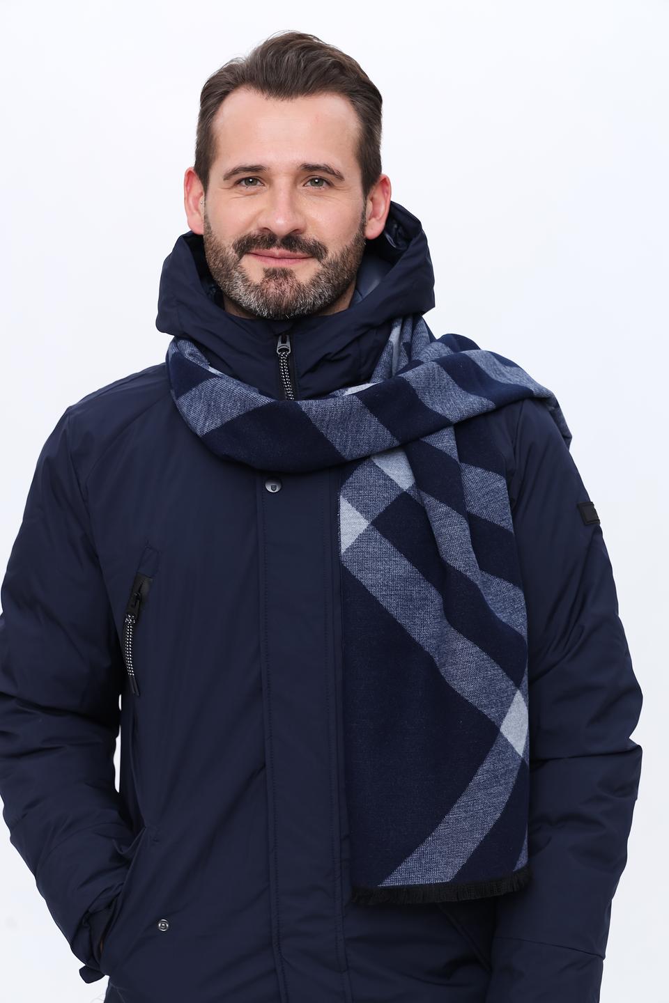 Шарф Bugatti ACC в клетку