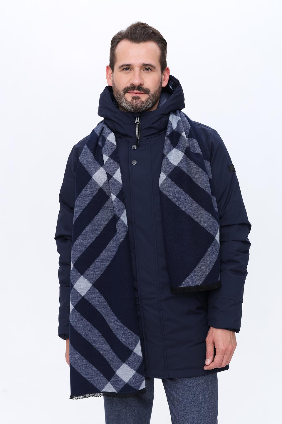 Шарф Bugatti ACC в клетку