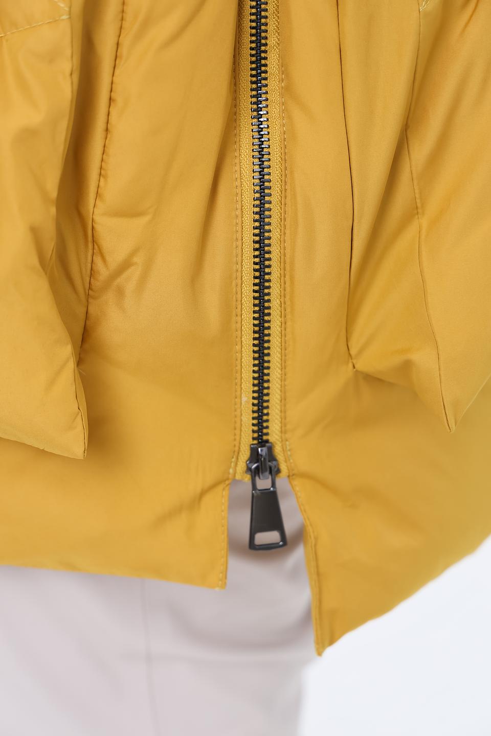 Куртка White Label стеганая горчичная