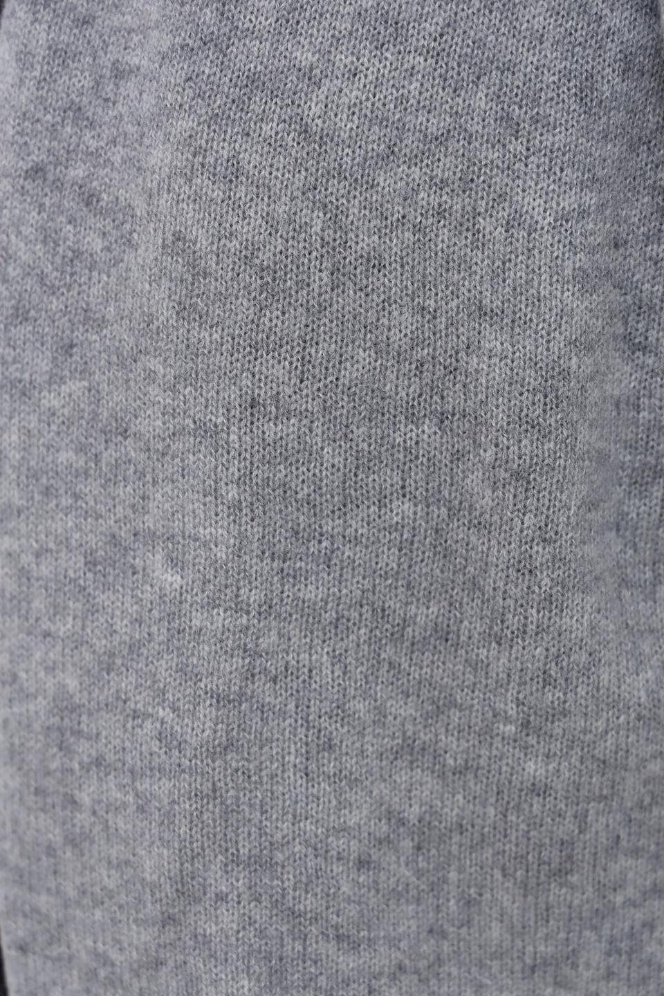 Шарф Repeat кашемир серый