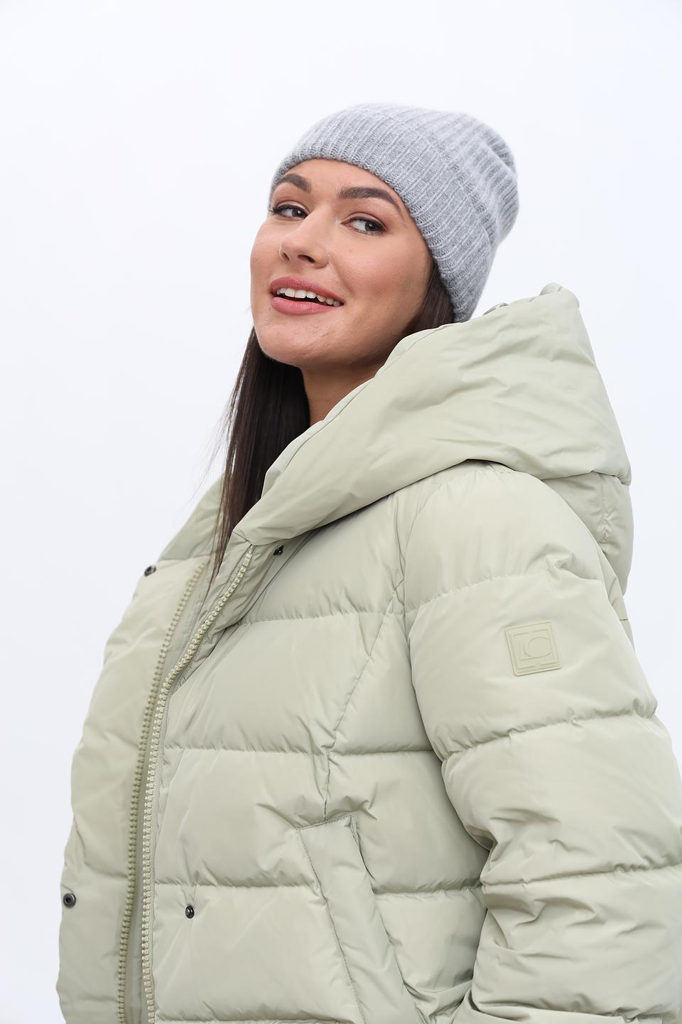 Шапка Repeat кашемир серая