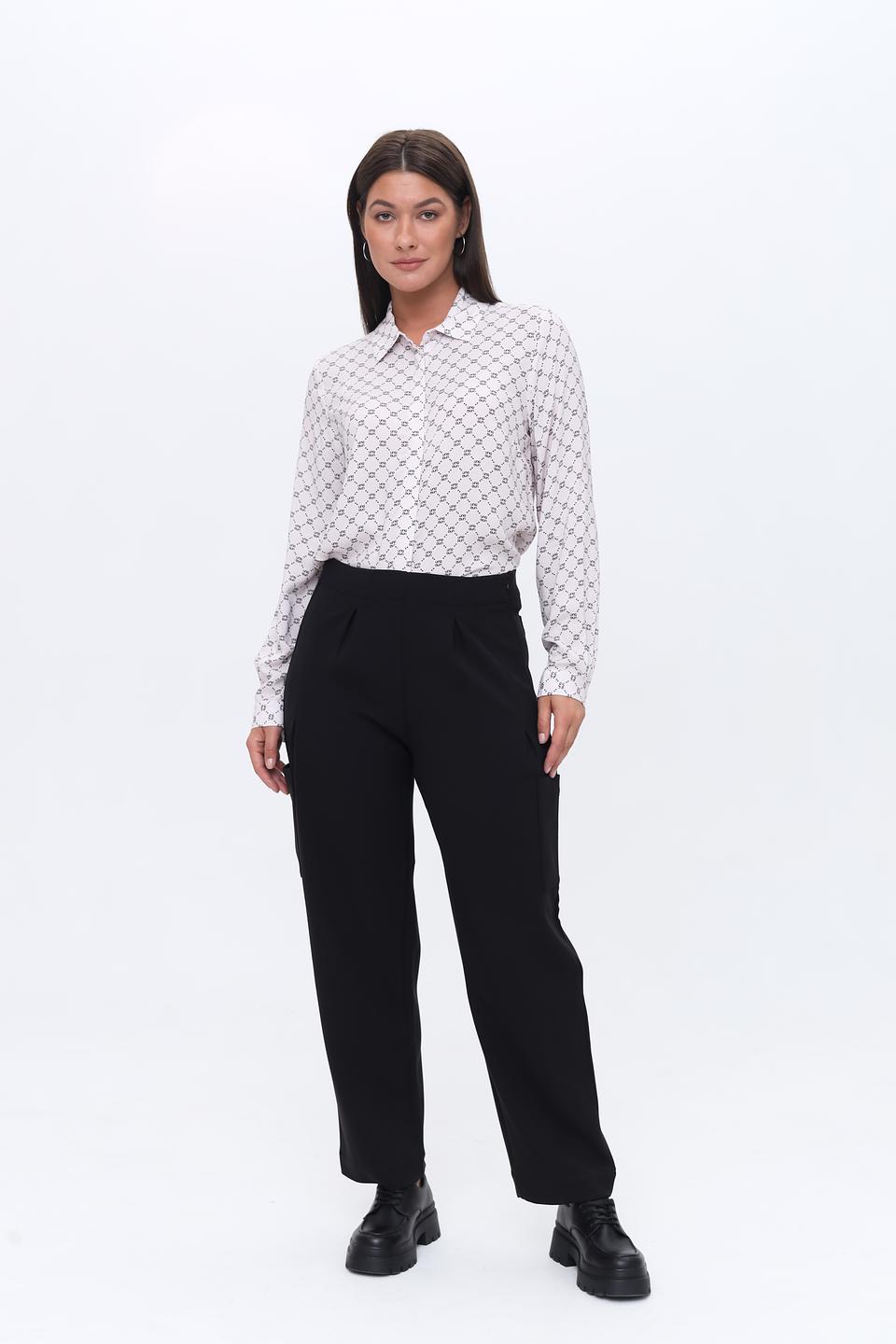 Брюки клёш UNQ чёрные