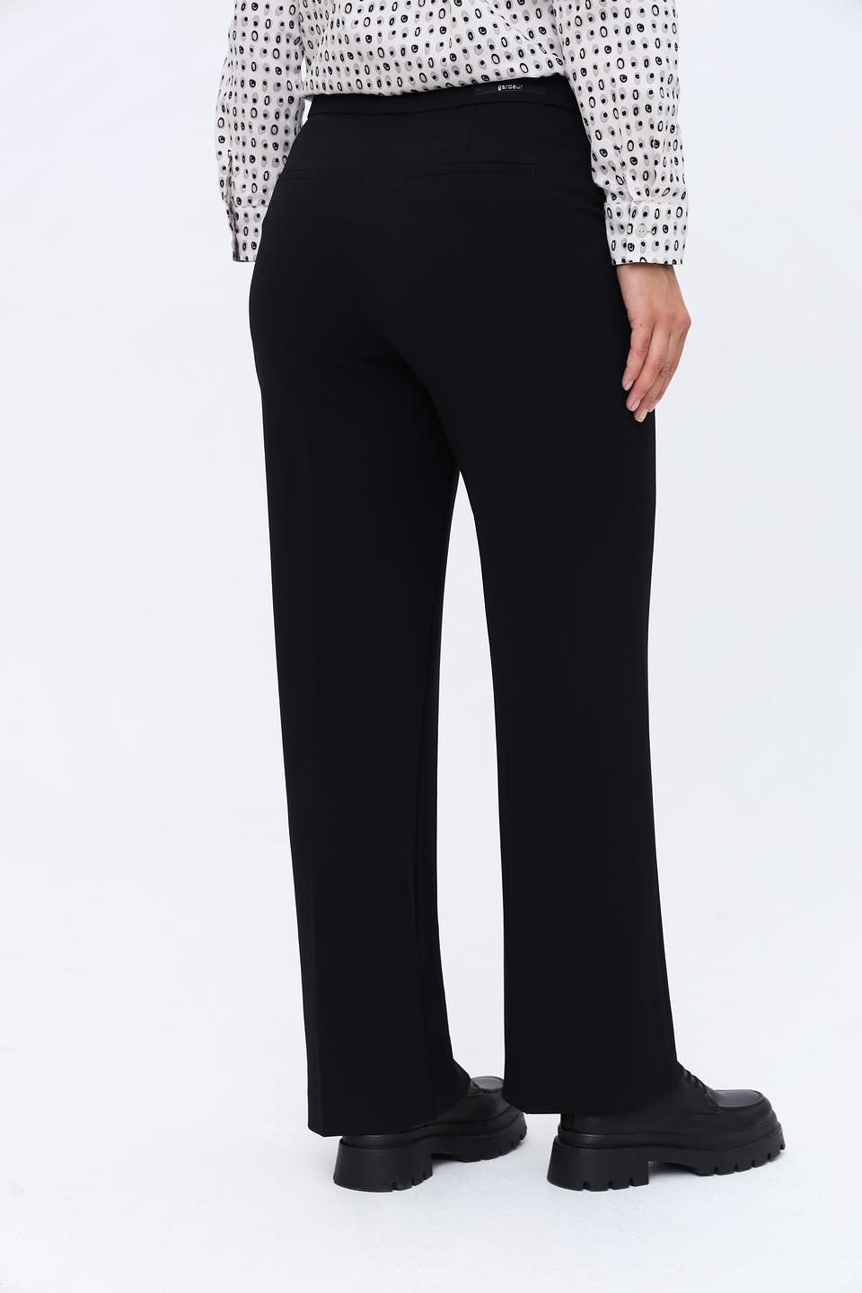 Брюки Gardeur чёрные прямые