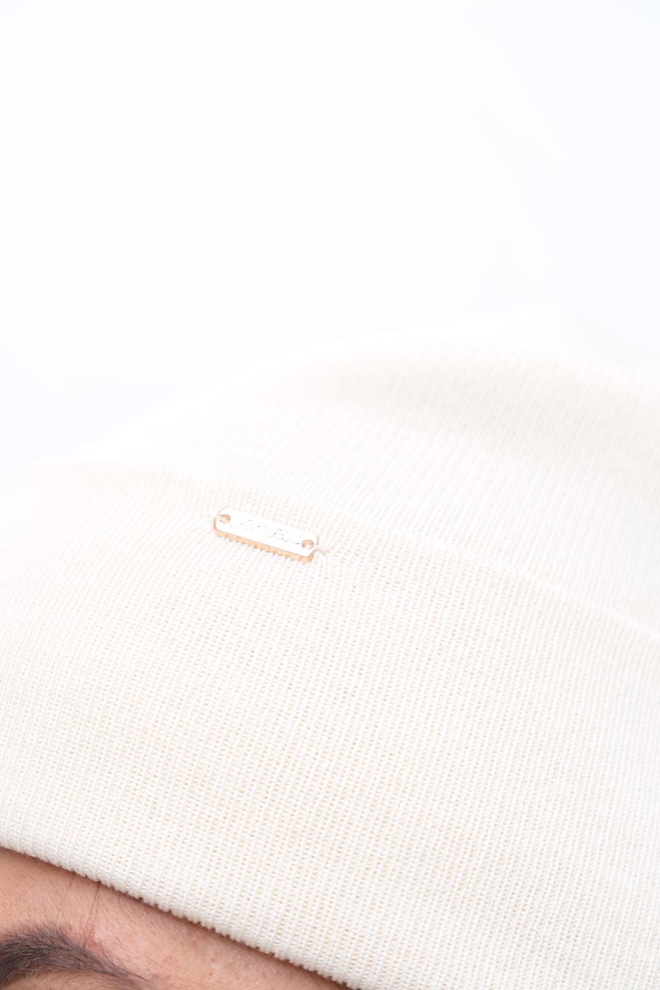 Шапка Adel базовый бежевый