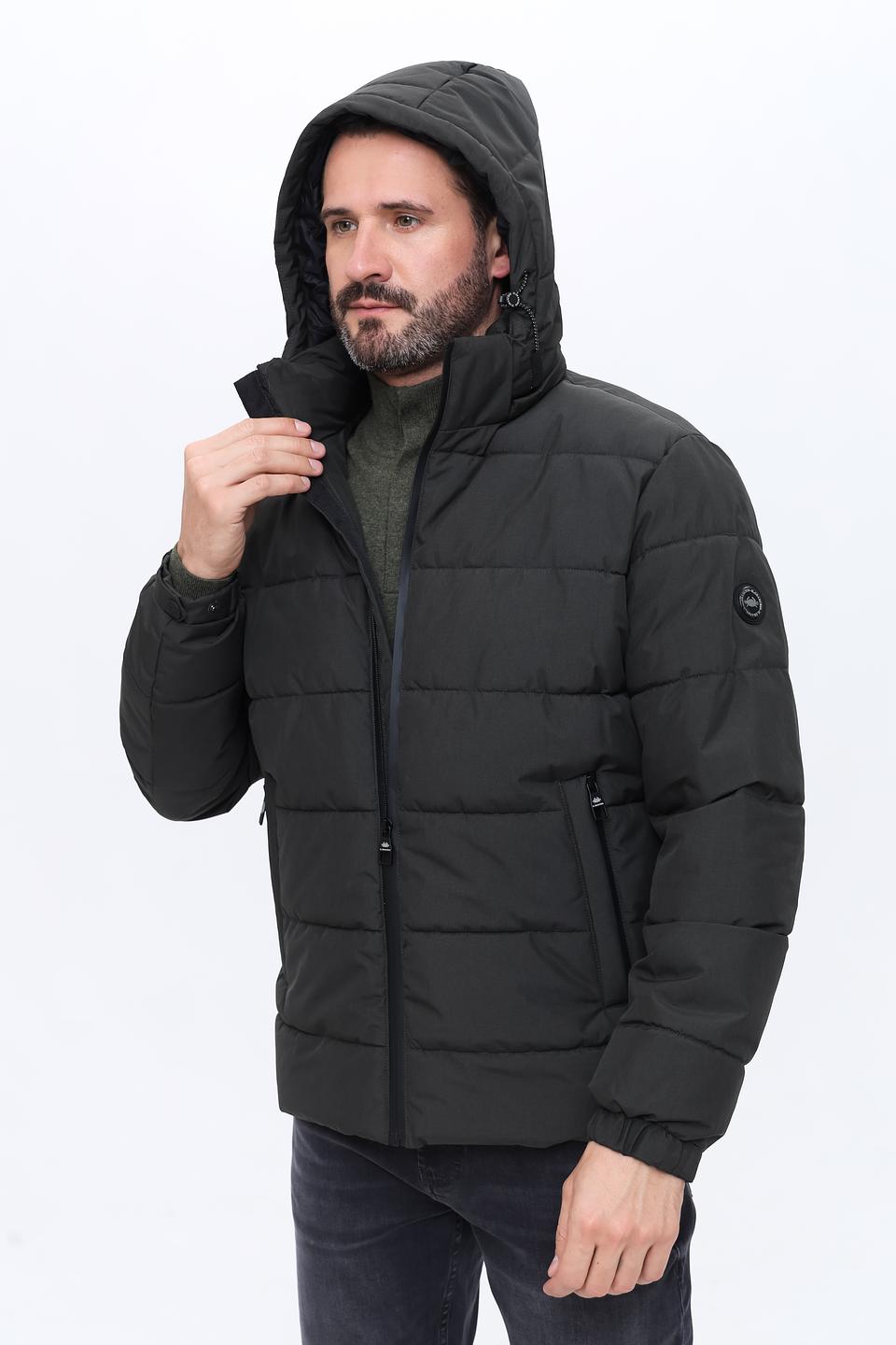 Куртка Granchio чёрная стеганая