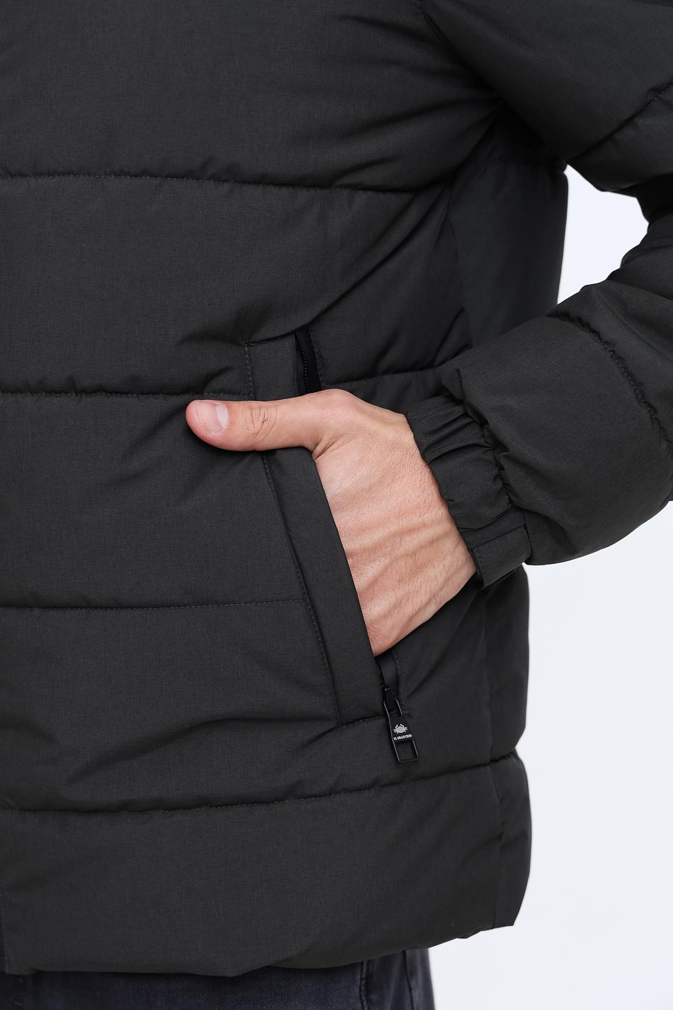 Куртка Granchio чёрная стеганая